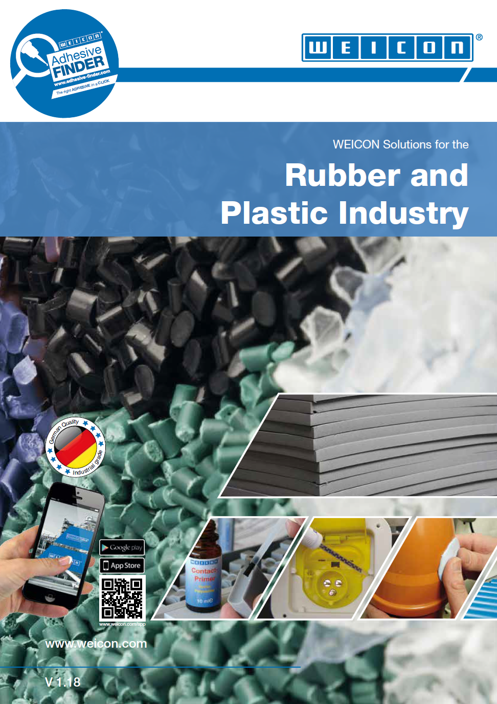 WEICON rie�enia pre gum�rensk� a plastik�rsky priemysel