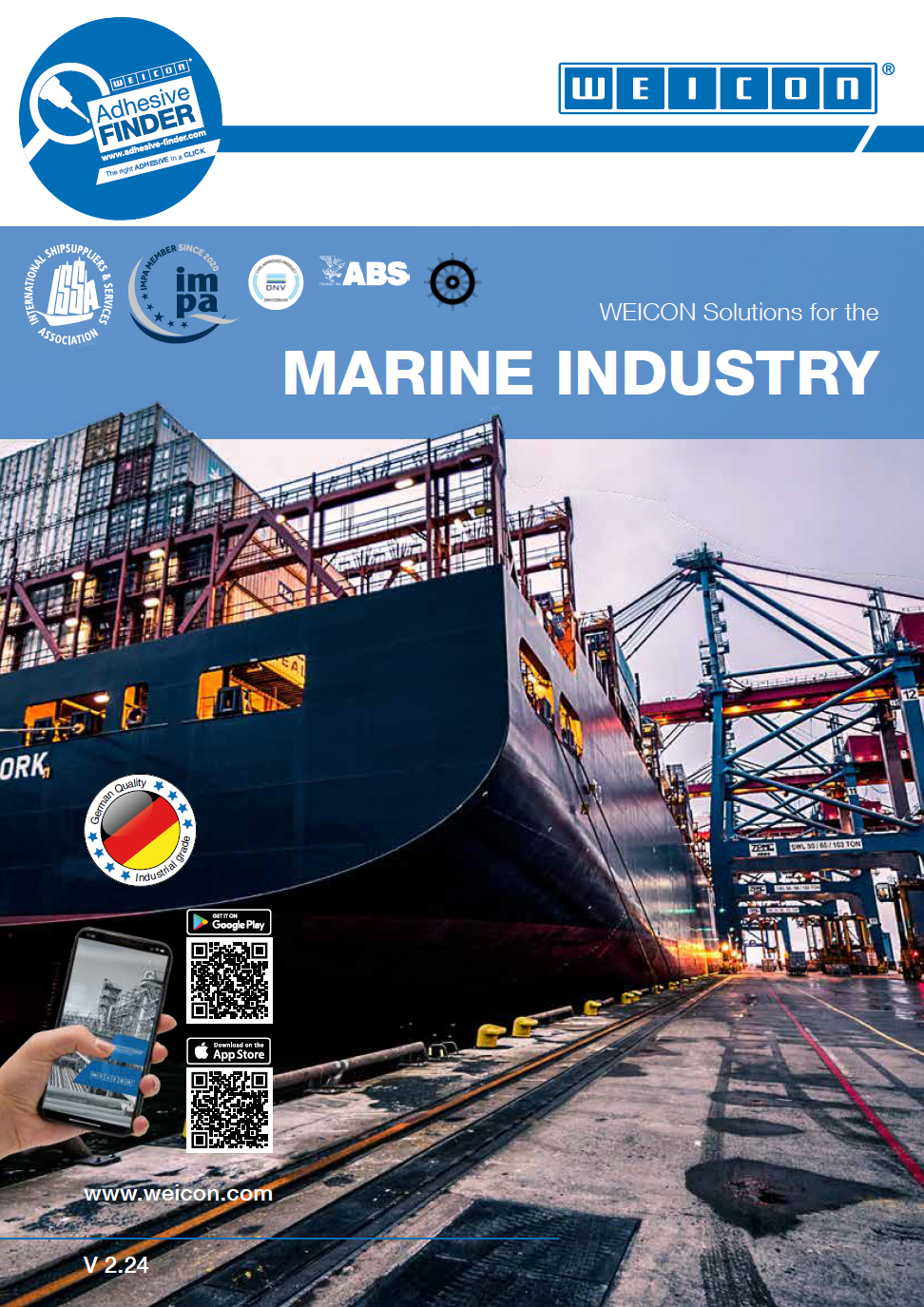 WEICON rie�enia pre n�morn� priemysel